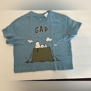 Baby Gap Snoopy T-Shirt Blue Size 3 years